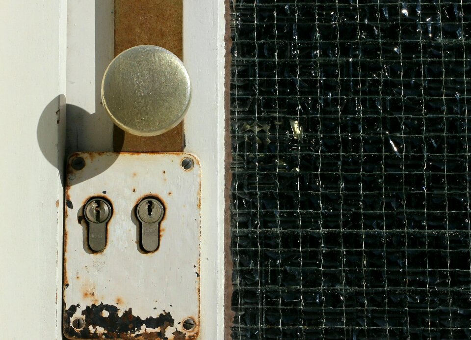 Security closed locked