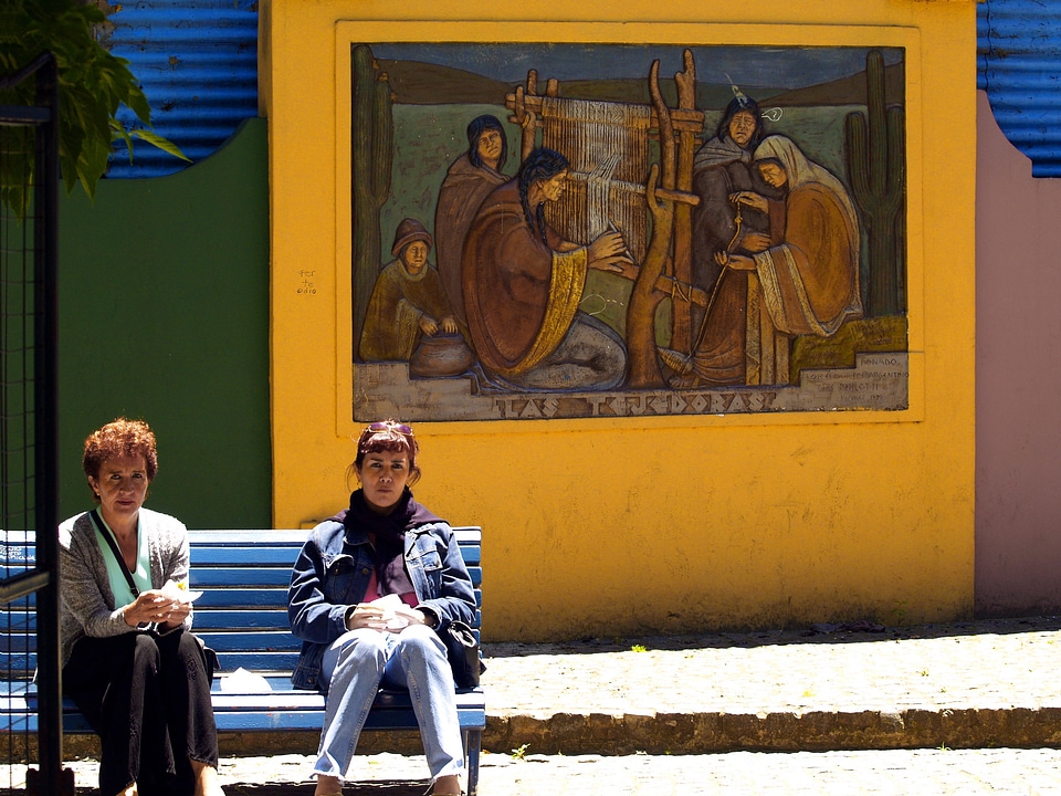 Painting caminito artwork