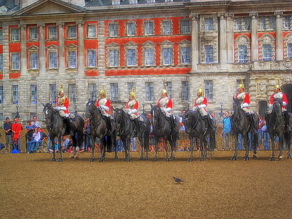 Guards london english