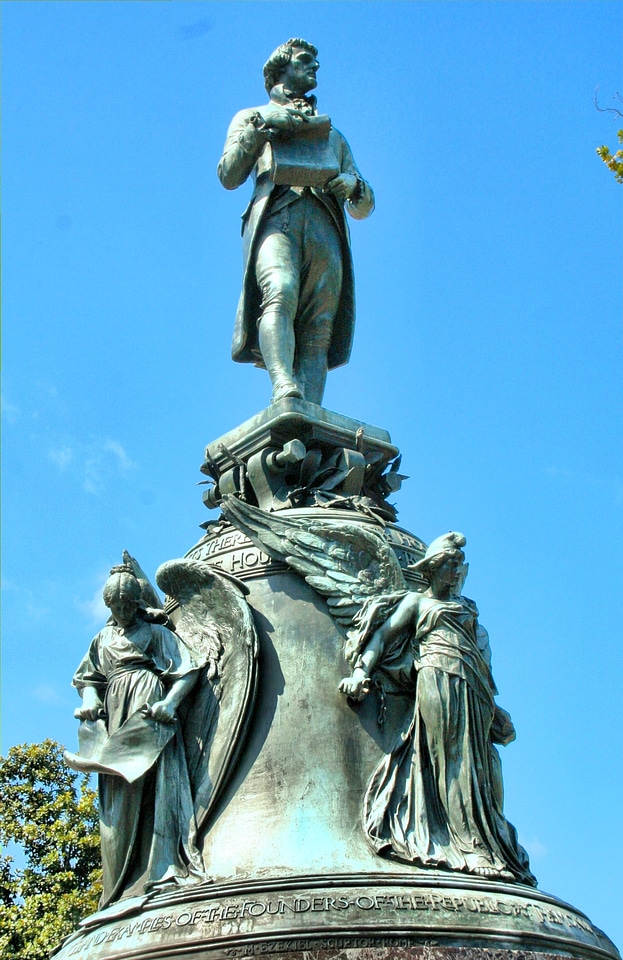 Angels thomas jefferson sculpture