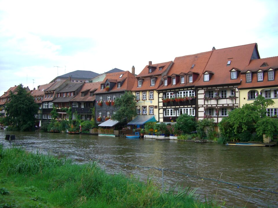 Bank row of houses bamberg