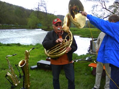 Instruments saxophone horn photo