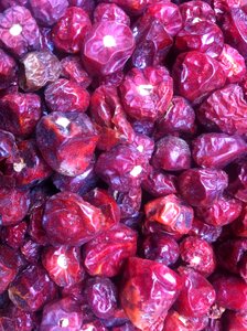 Market fruit red