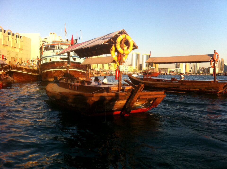 Dubai boat crossing