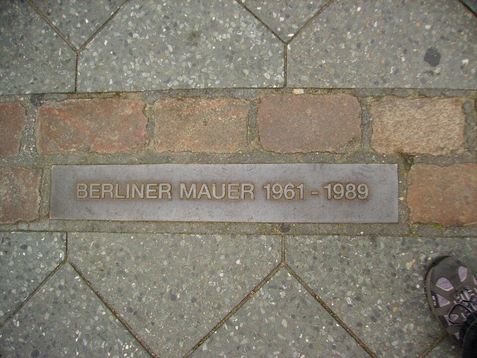 Berlin wall monument germany