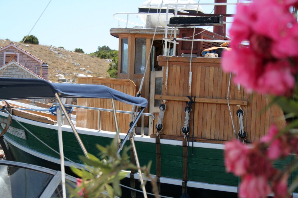 Boat mediterranean relaxing