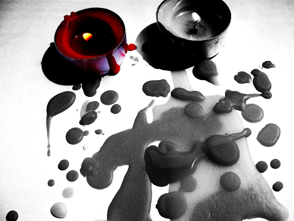 Candles red tealight