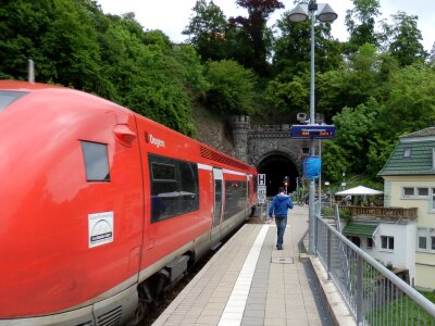 Railway tunnel eisenbahtunnel