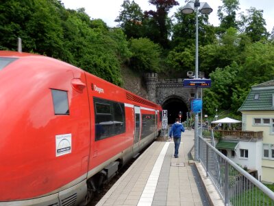 Railway tunnel eisenbahtunnel photo