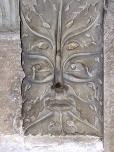 Sculpture stone church