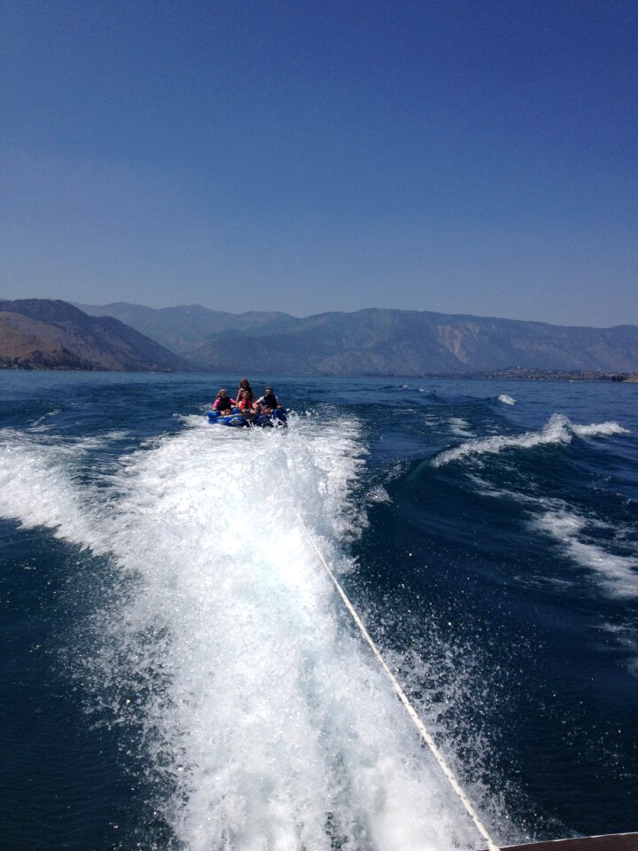 Tubing fun water sports