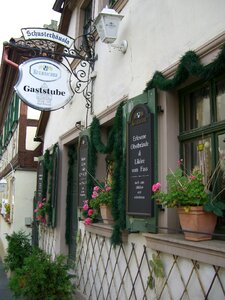 Gastronomy home front window