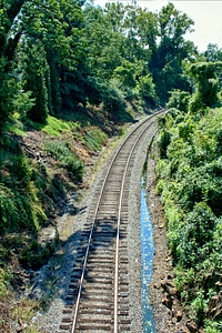 Gulley railway transportation photo