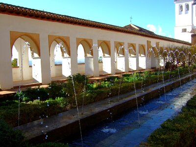 Gardens andalusia spain