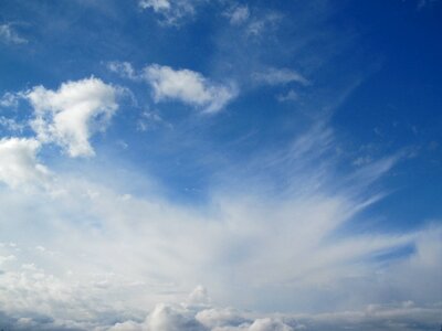 Blue white bright
