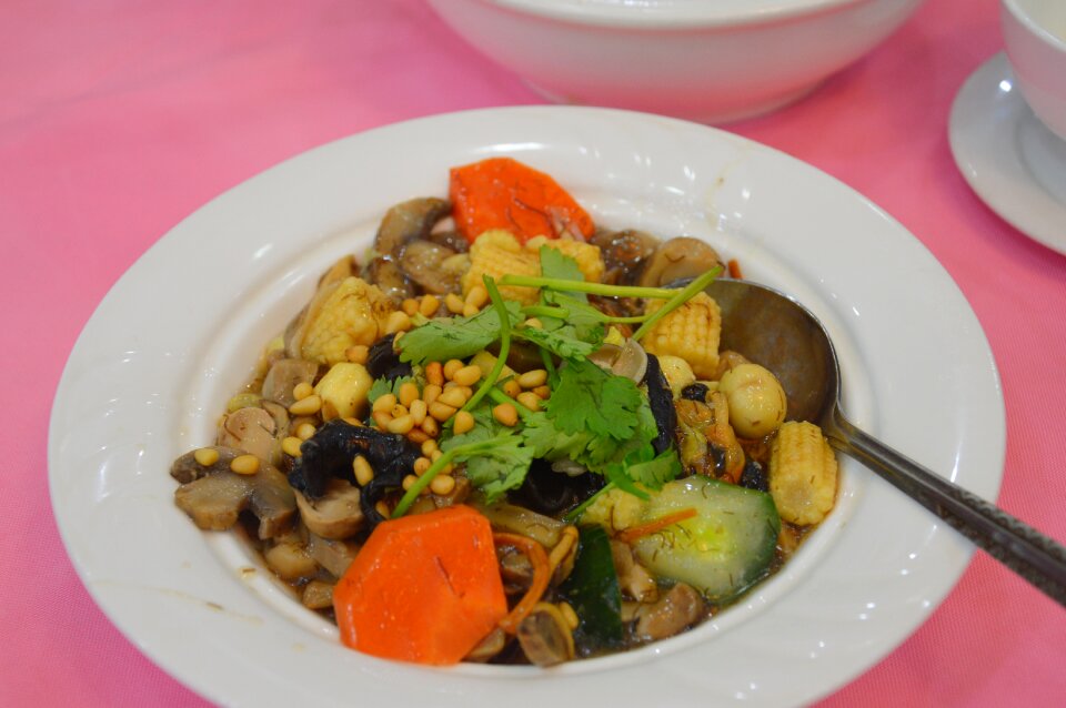 Vegan healthy carrot