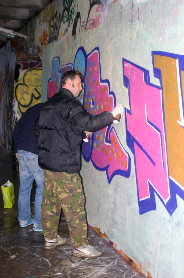 Holland bridge underpass