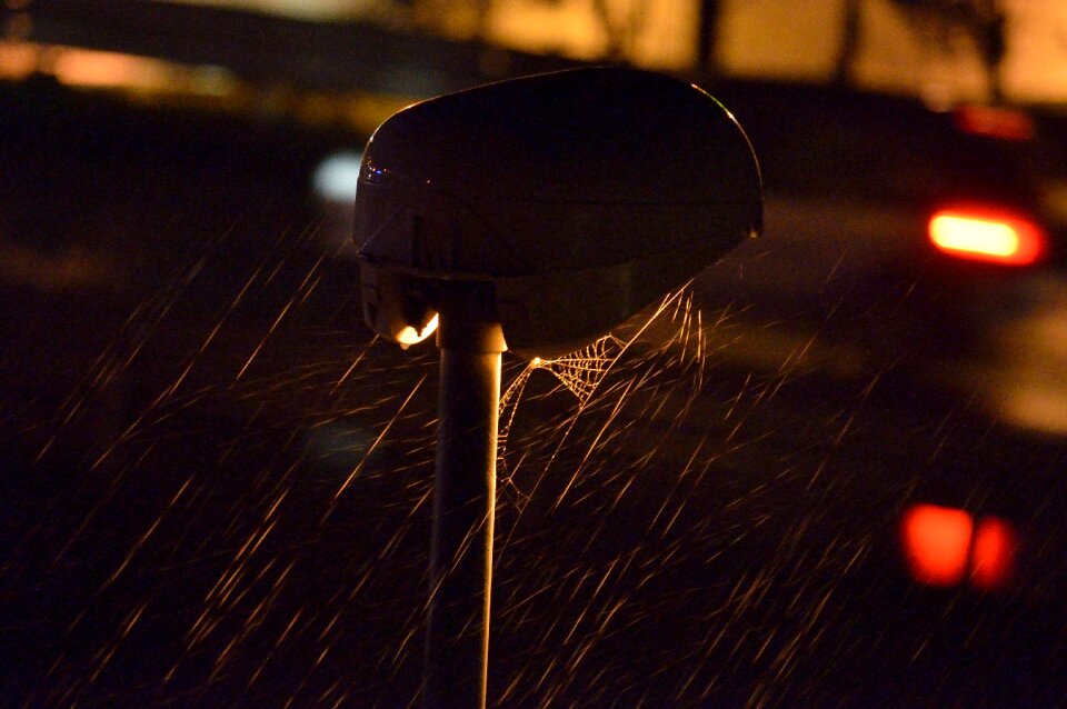 Lamppost light road