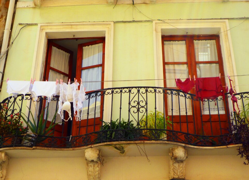 Underwear clothes line dry