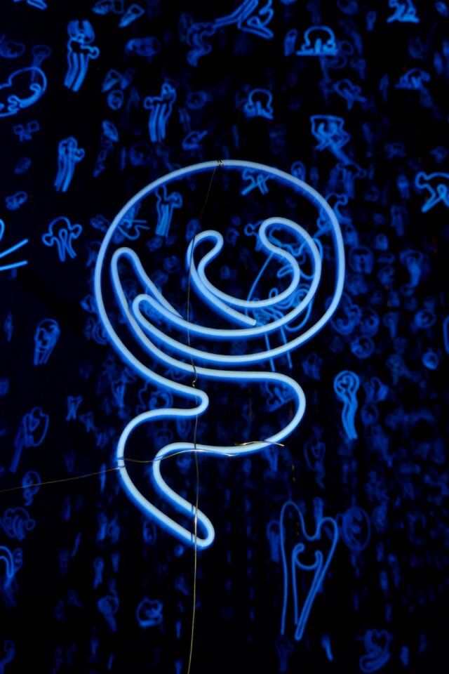 Figure light exhibition