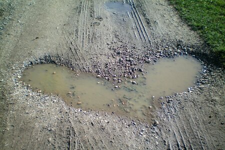 Heart puddles emotions