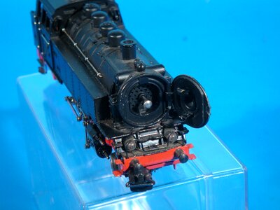 1950s model railway train photo