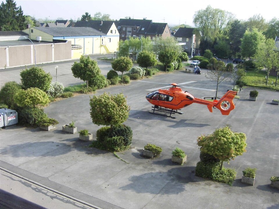 Rescue use ambulance helicopter