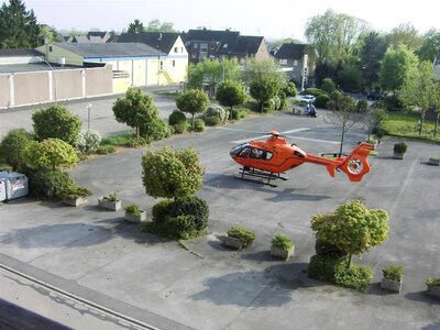 Rescue use ambulance helicopter photo