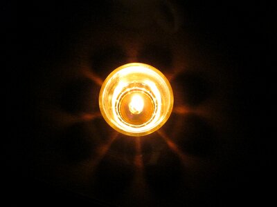 Cup candlelight shadow