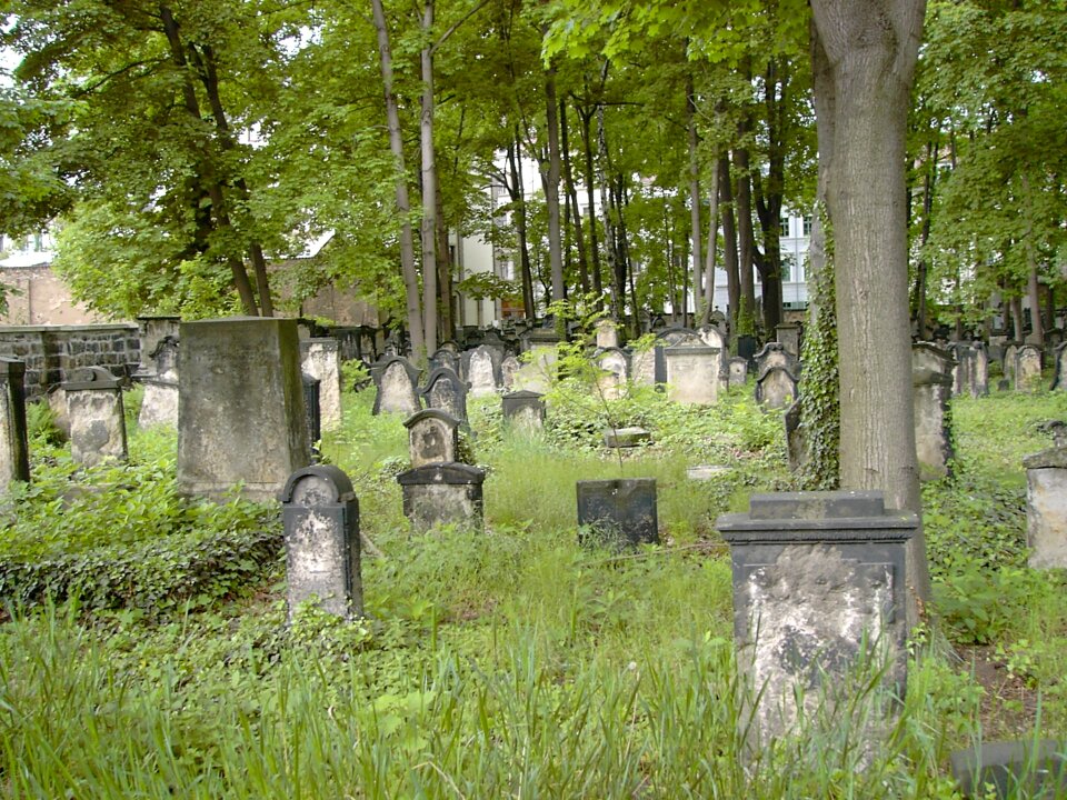 Old jewish cemetery dresden neustadt