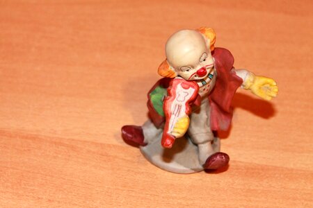 Clown figure porcelain