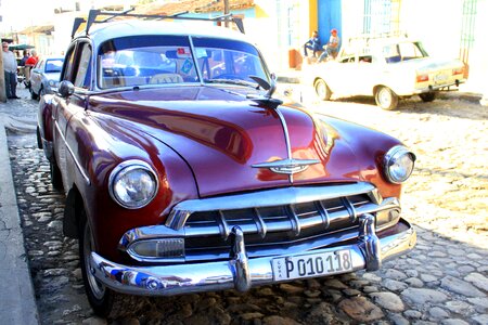 Trinidad red car photo