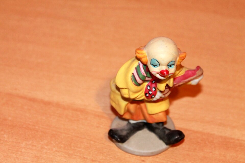 Clown figure porcelain