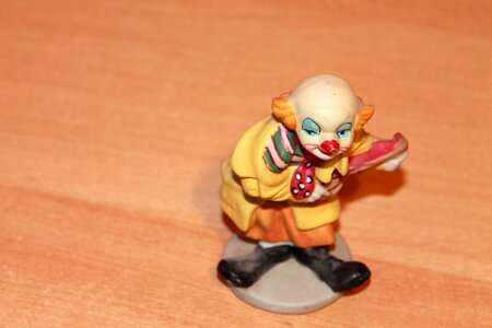 Clown figure porcelain