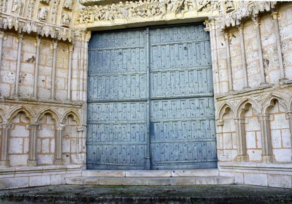 Blue doors church doors church architecture