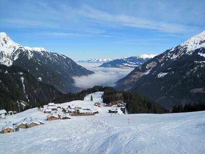 Ski area skiing mountains
