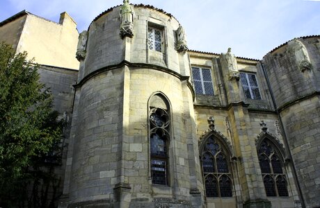 Stone church medieval french