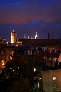 St mary's church gdańsk city photo