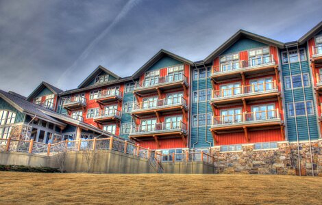 Landscape sky buildings