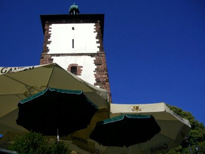 Tower swabian gate tower freiburg