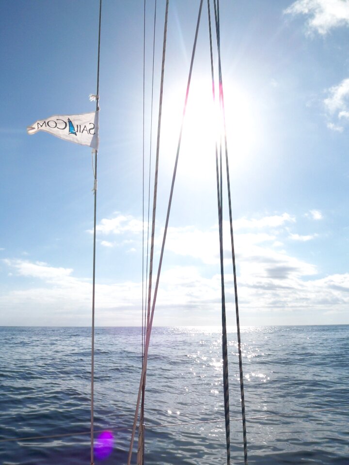 Yacht ocean sailing vessel