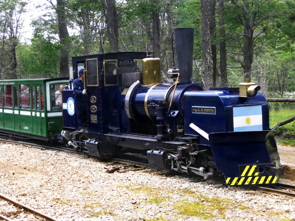 The end of the world train ushuaia argentina