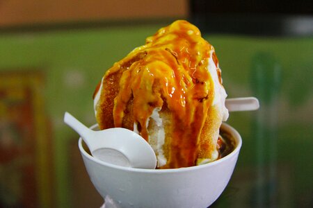 Gula melaka sweet ice