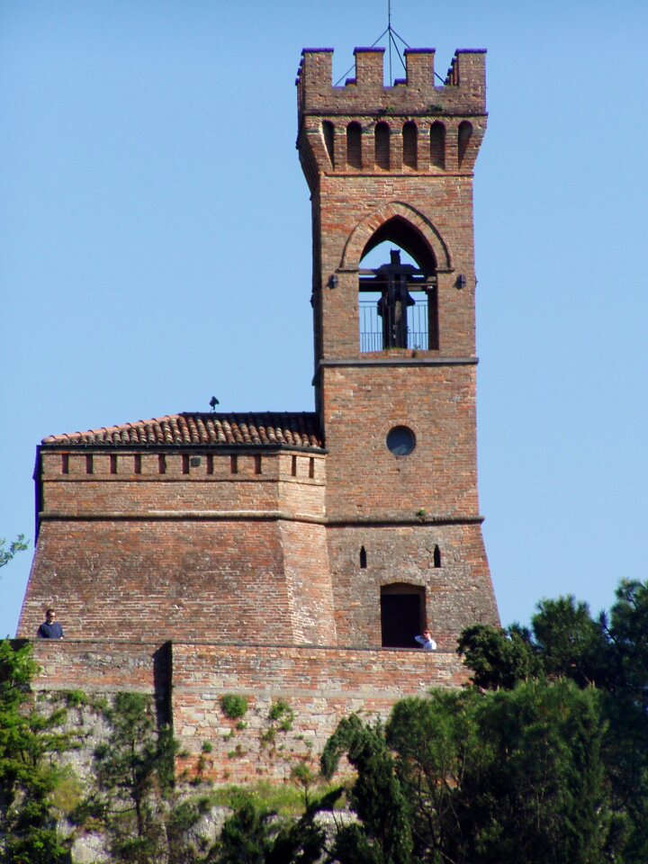 Building architecture steeple