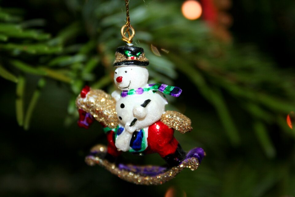 Rocking horse christmas tree decorations