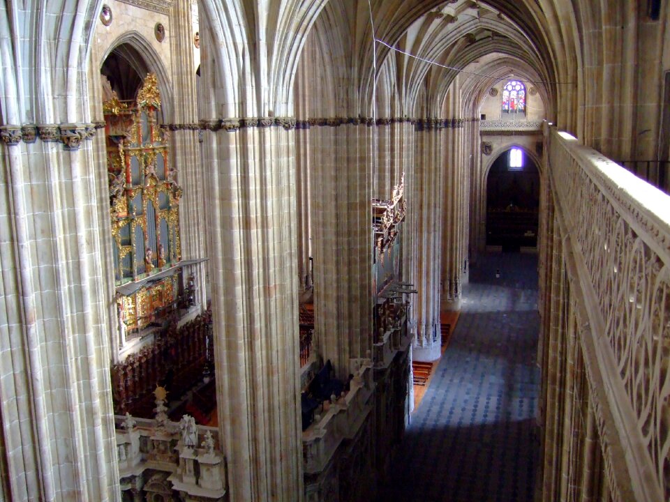 Inside church architecture photo