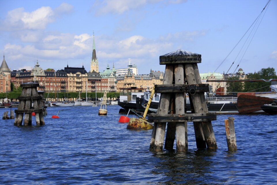 Stockholm city landscape
