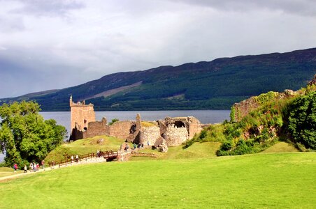 Scotland castle ruin