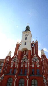 Church building tower