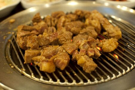 Meat bulgogi steaks pork chops